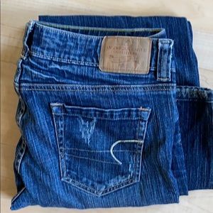 AE well loved jeans